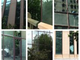 Before and After Glass Window Cleaning